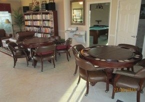 LIBRARY & CARD TABLES - 6120 Biscaya Ave