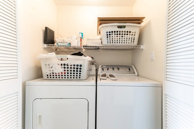 Convenient interior laundry room - 5220 Premiere Hls Dr