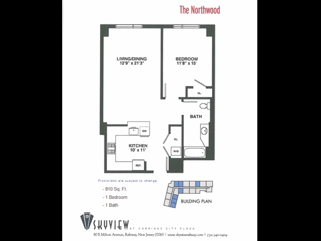 The Northwood - Skyview Apartments at Carriage City Plaza