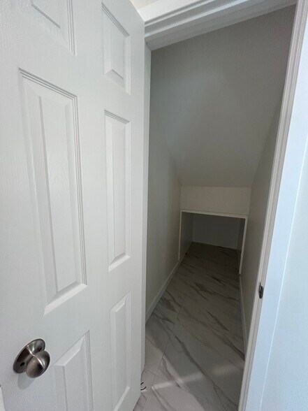 Under-stairs storage room - 3243 Prospect Ave