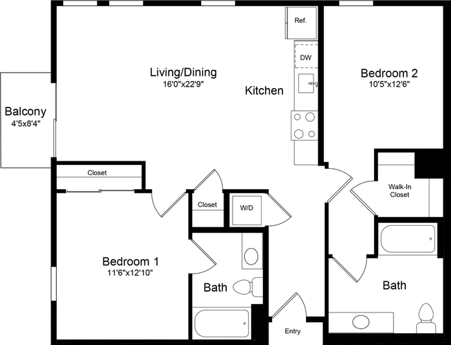 Floorplan - 855 Brannan
