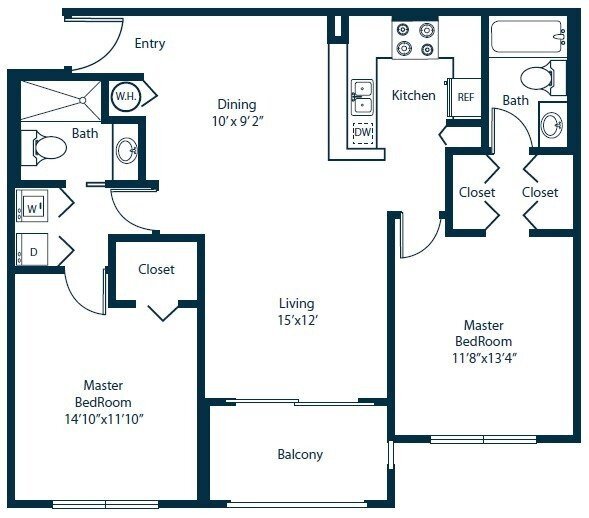 Floorplan - Windsor Coconut Creek