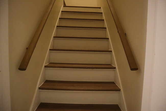 Master bedroom stairway - 3421 Croissant St