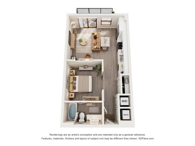 Floorplan - Mayla Cypress Residences