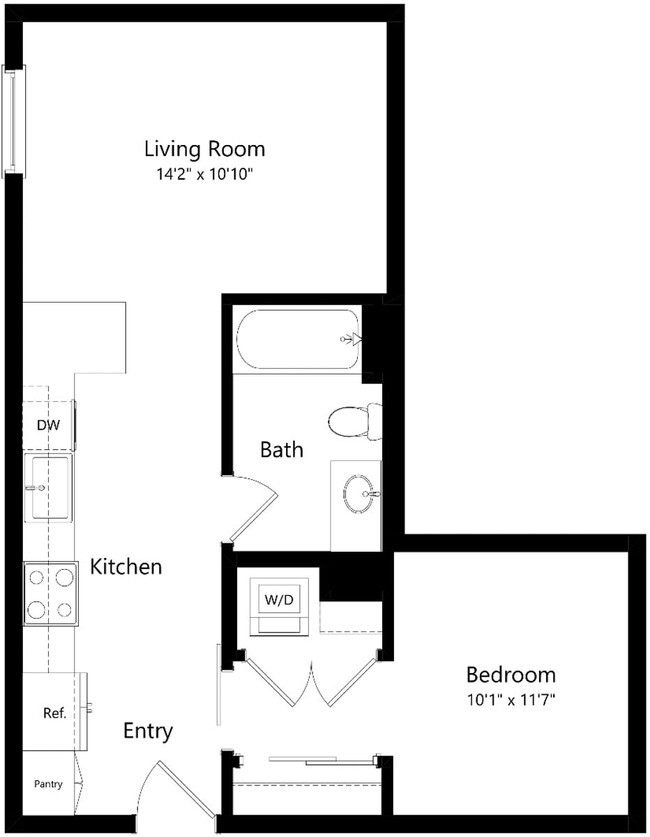 Floorplan - Eastrail Flats