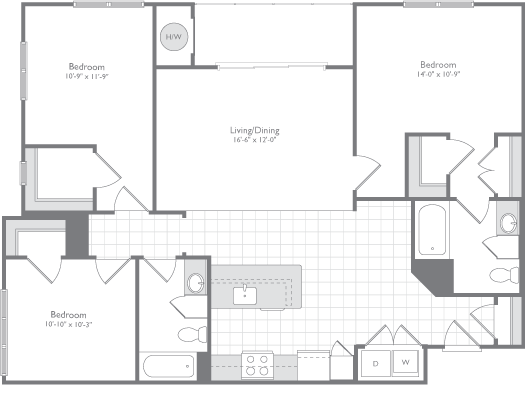 Floorplan - Flats170 at Academy Yard