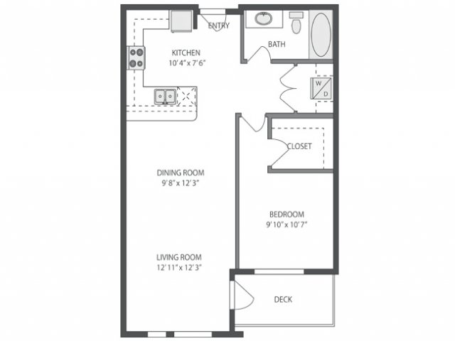 Floorplan - AMLI 535