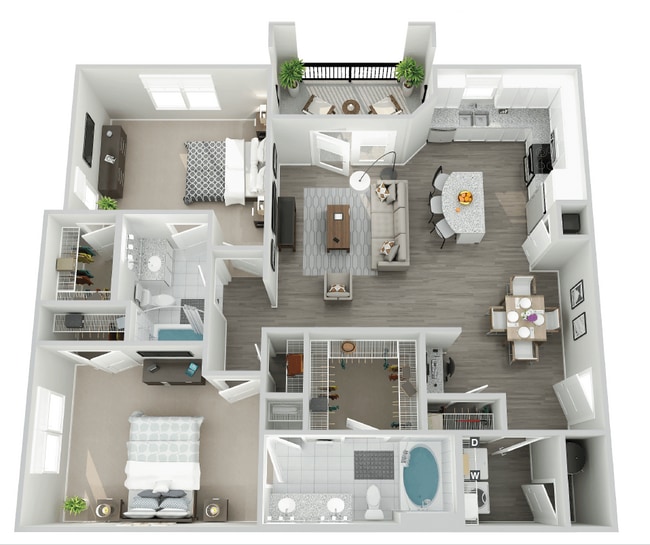 Floorplan - Meridian at Broad Street Market