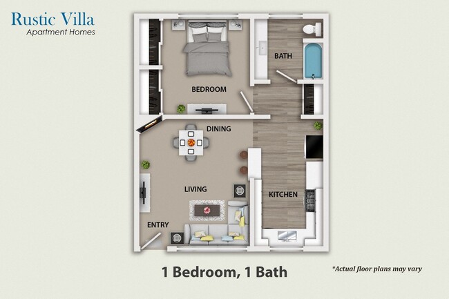 Floorplan - Rustic Villa