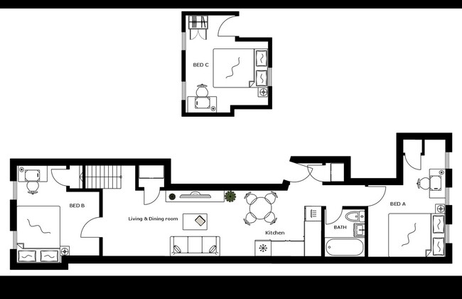 Building Photo - Private bedroom in 3 bed/1 bath Home