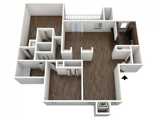 Floorplan - Bent Oaks Apartments