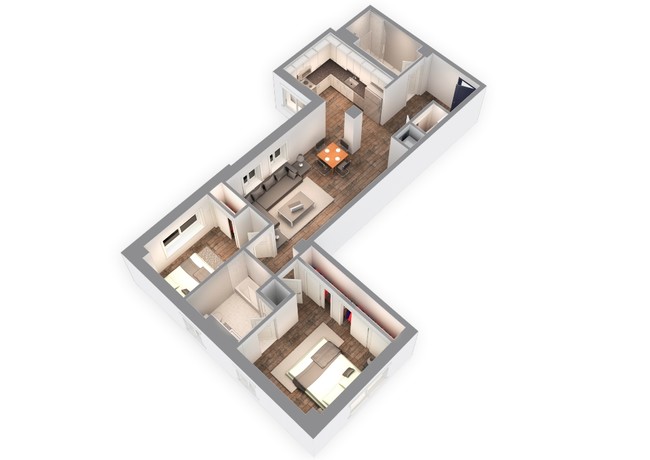 Floorplan - Park Heights by the Lake Apartments