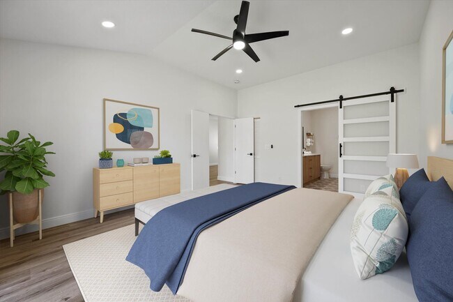 Primary bedroom sanctuary - 1610 Yachtman Pl