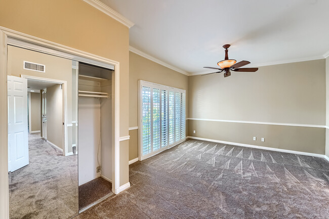 Master bedroom showing one of the closets - 6256 Shoup Ave