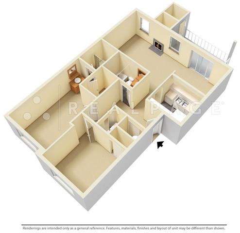 Floorplan - North Creek Heights Apartments