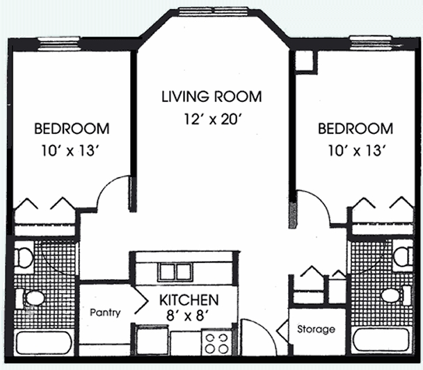 2BR/2BA - Mountain View