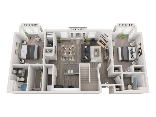 Floorplan - City Gate Apartment Homes