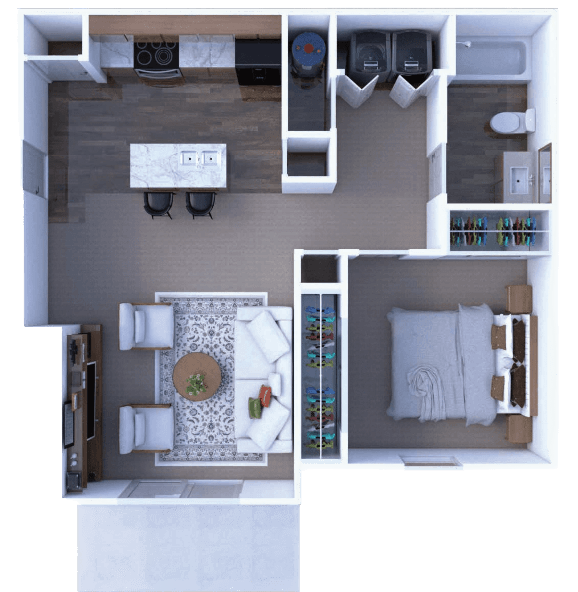 Floorplan - The Residences at Golf Village