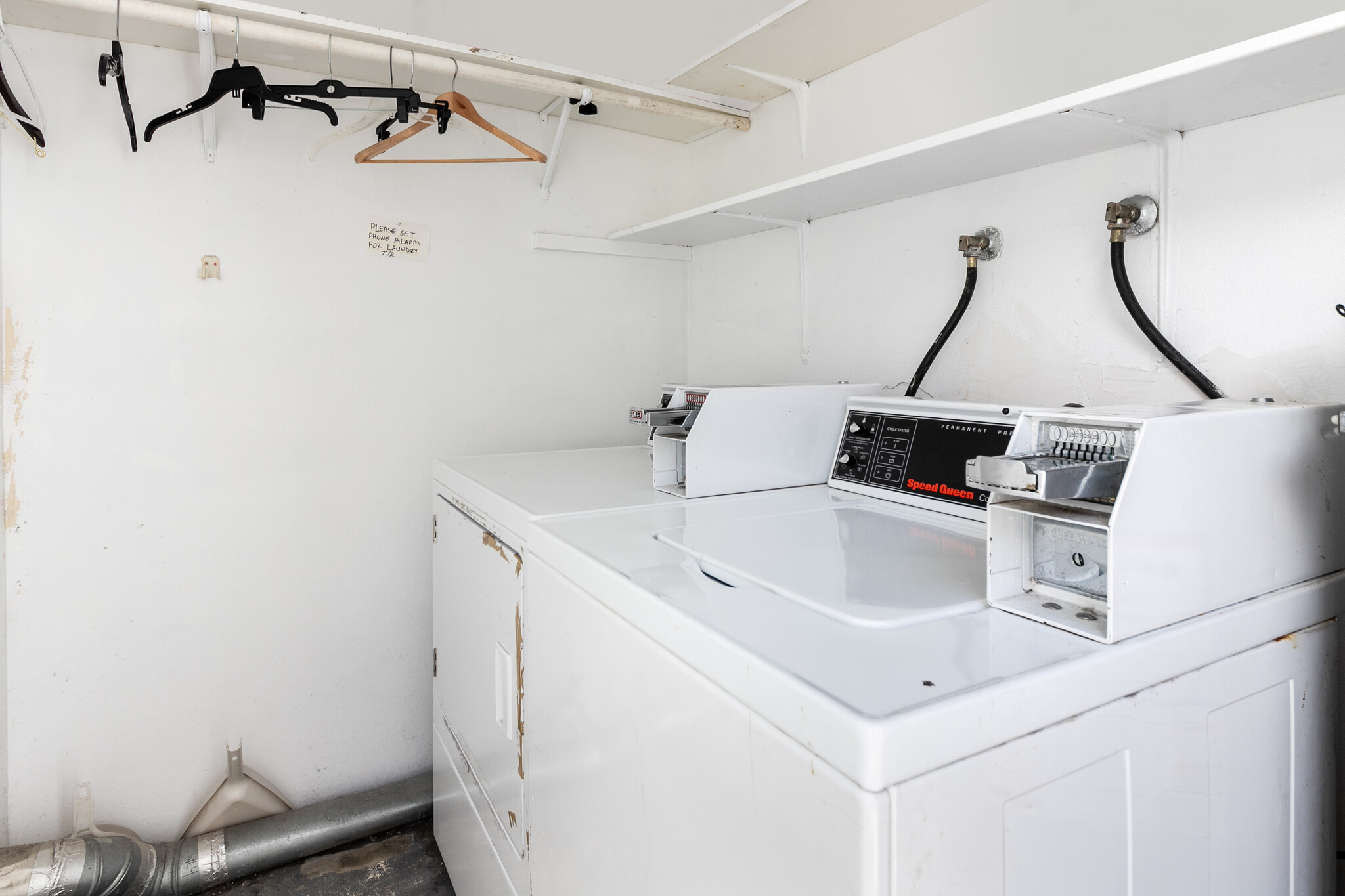 on site laundry room shared by four units - 1215 Beryl St