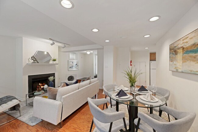 Building Photo - Kalorama Two Bedroom Duplex on Quiet Street! Private Patio/Decorative Fireplace & More!