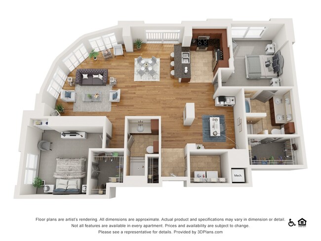 Floorplan - The Residence at Southpark