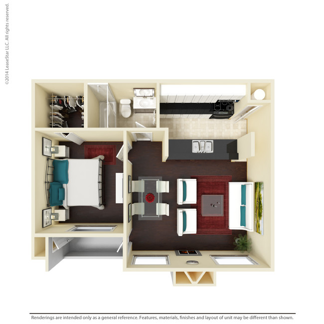 Floorplan - Silverton Apartment Homes