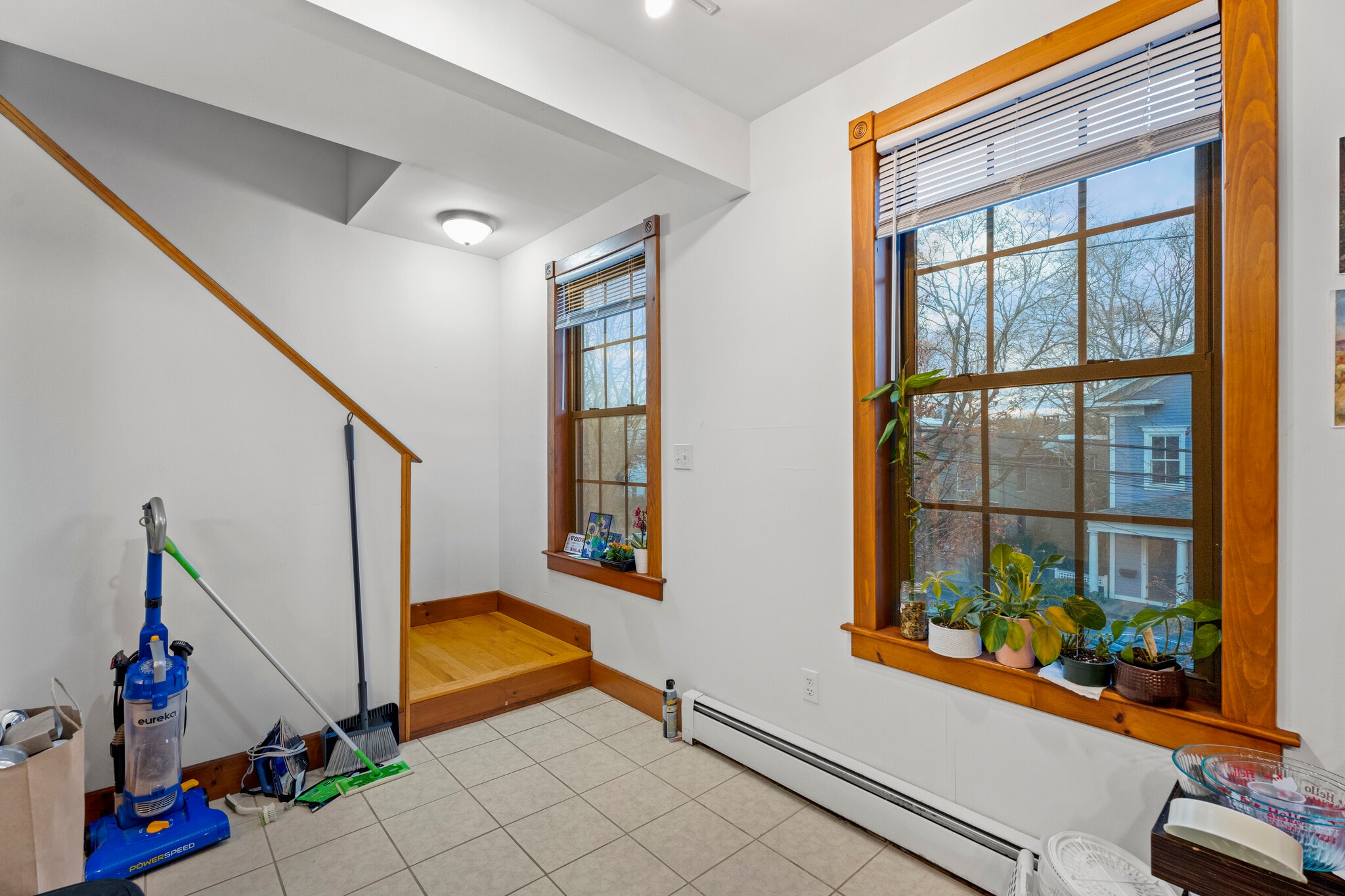 Stairs from main floor to 2nd floor - 35 Eld St