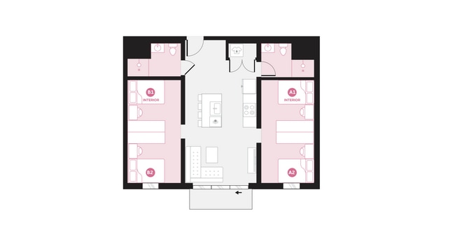 4x2 Lite Balcony VIP A - Hub LA Coliseum