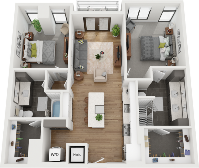 Floorplan - Deca Camperdown Apartments