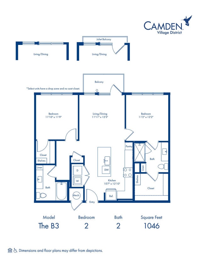 Floorplan - Camden Village District