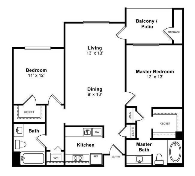 Floorplan - Allegro at Jack London Square