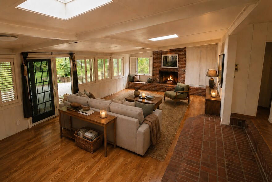 Virtually staged version of the actual space for design inspiration. The actual space is shown in pr - 2832 Scandia Way