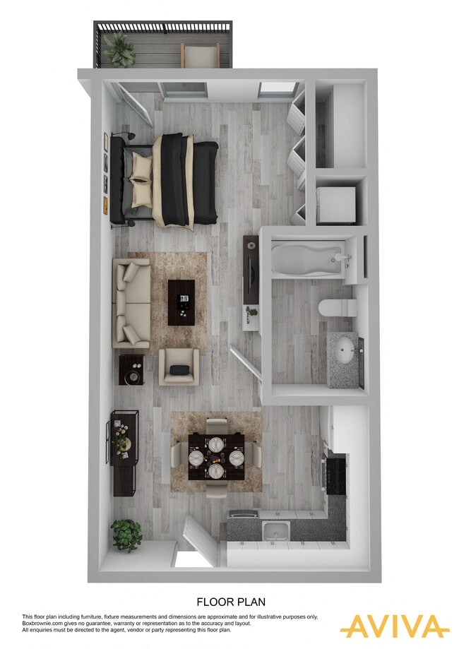 Floorplan - AVIVA Apartments