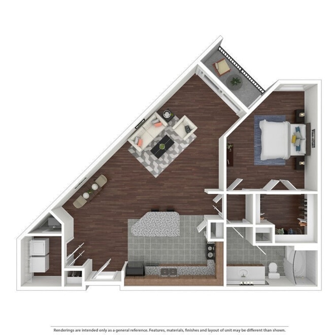 Floorplan - Fitzhugh Urban Flats
