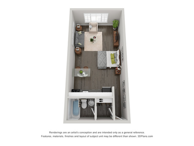 Floorplan - Studios @ 270