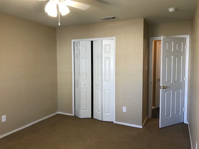 Bedroom #3 closet w/ shelves - 6524 Cold Water Dr