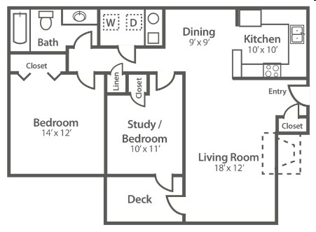 1BR/1BA - Berkeley Landing Apartments