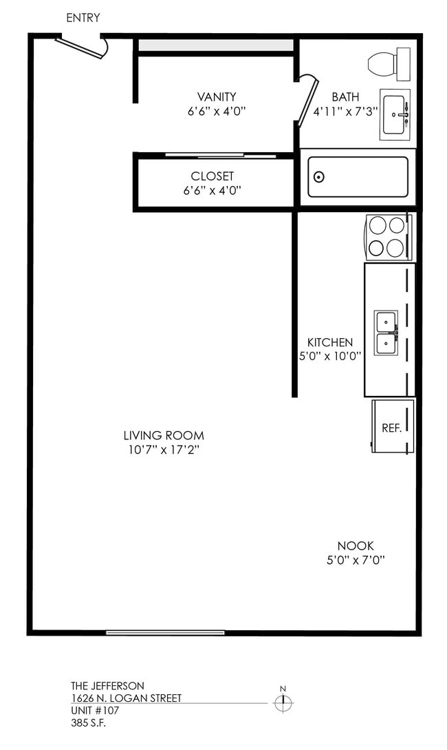 Floorplan - The Jefferson