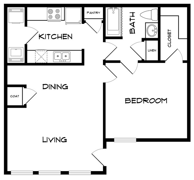 Floorplan - Burkburnett Residences