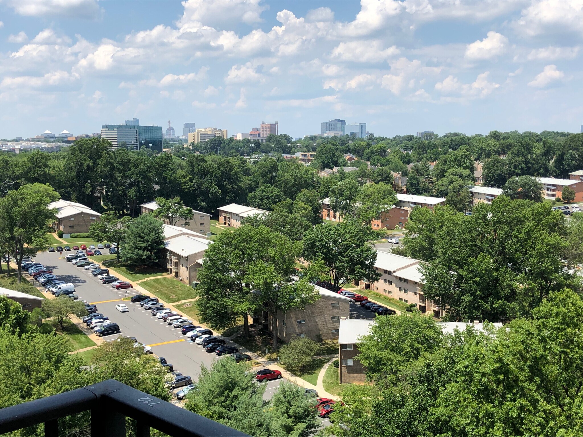 View to west - 2300 Pimmit Dr