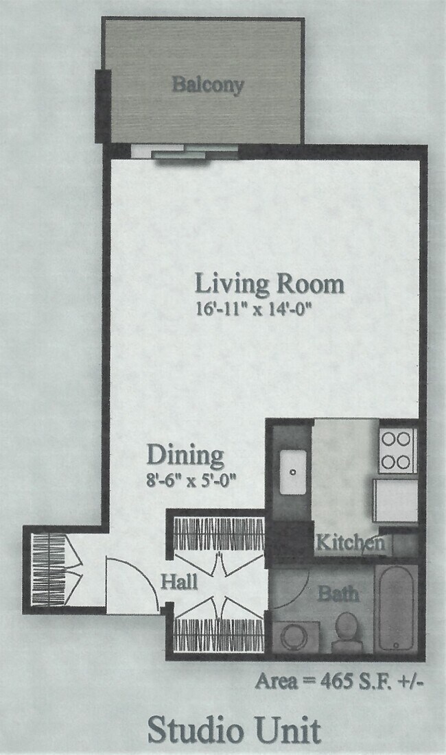 Floorplan - Parkview Manor
