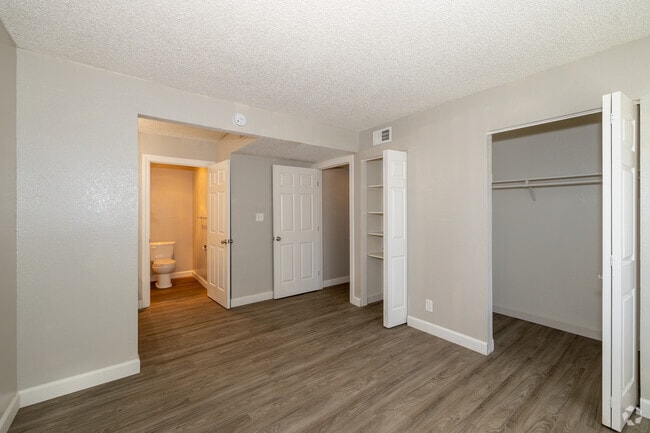 1BR, 1BA - 525SF - Bedroom View 2 - Pine Manor (03/26)