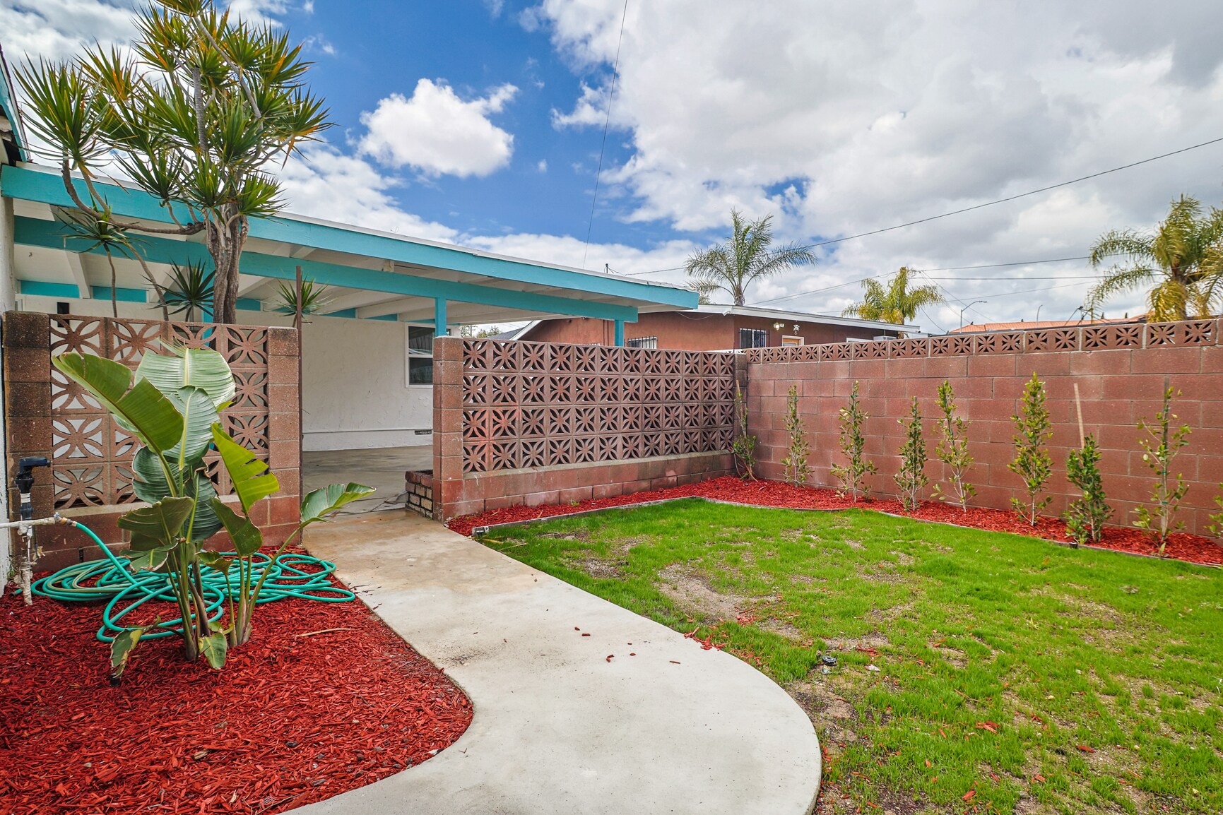Rear Yard - 4521 E 55th St