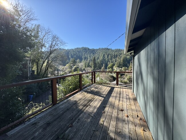 Outside deck view - 17423 Neeley Rd