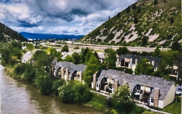 View from the river - 1911 E Broadway St