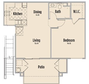 1BR/1BA - Riverton of the High Desert