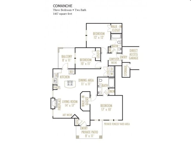 Comanche - Cypress Lake at Stonebriar Apartments