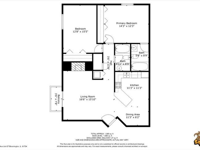Floorplan - 3004 Clearwater Ave
