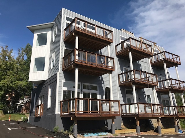 Rear of building - 300 Fairview Ave