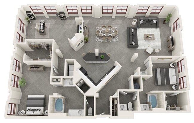 Floorplan - Tribune Lofts